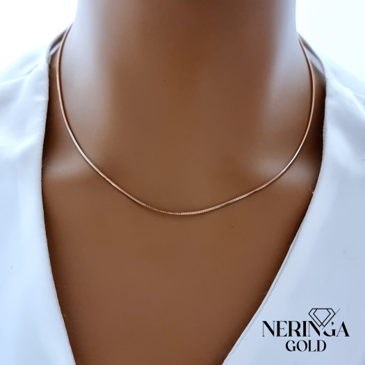Rose gold chain #70024