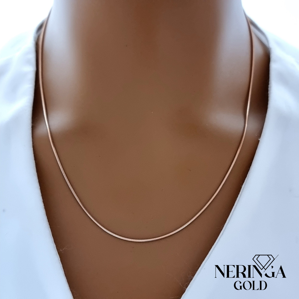 Rose gold chain #70025
