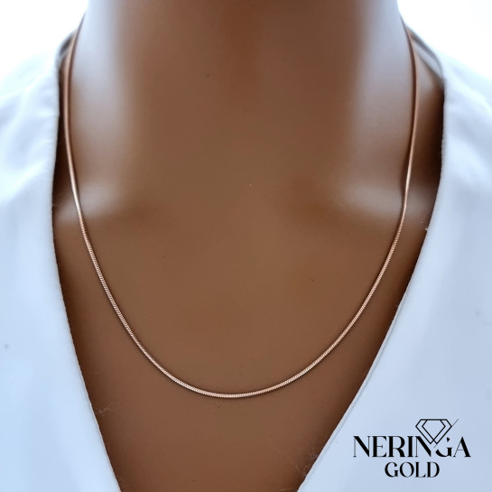 Rose gold chain #70025