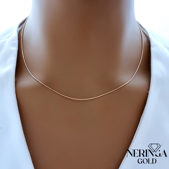 Rose gold chain #70017