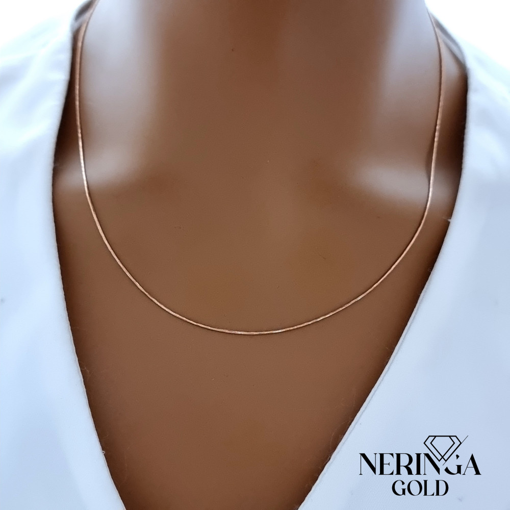 Rose gold chain #70020