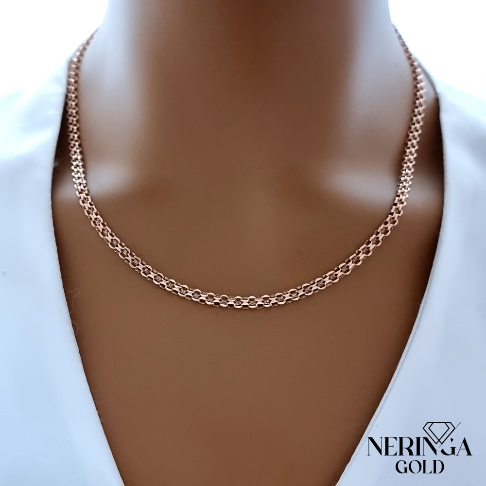 Rose gold chain #70112