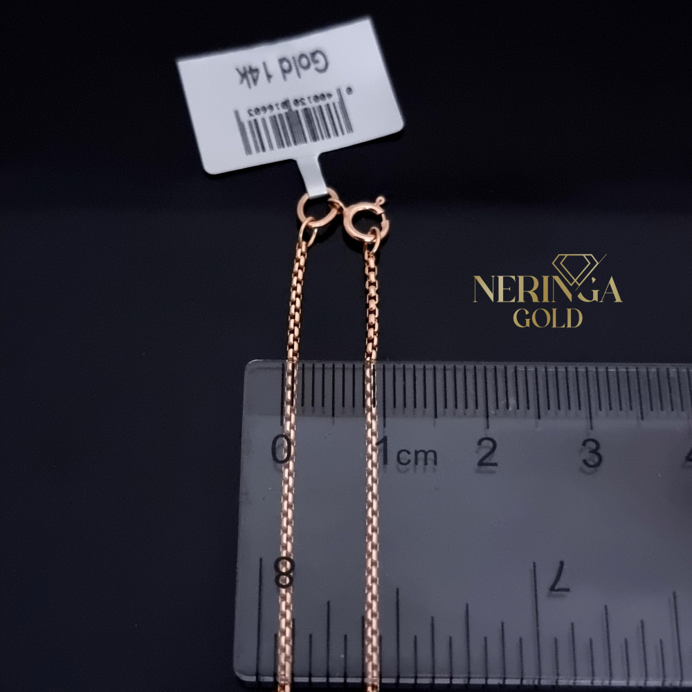 Rose gold chain #70118