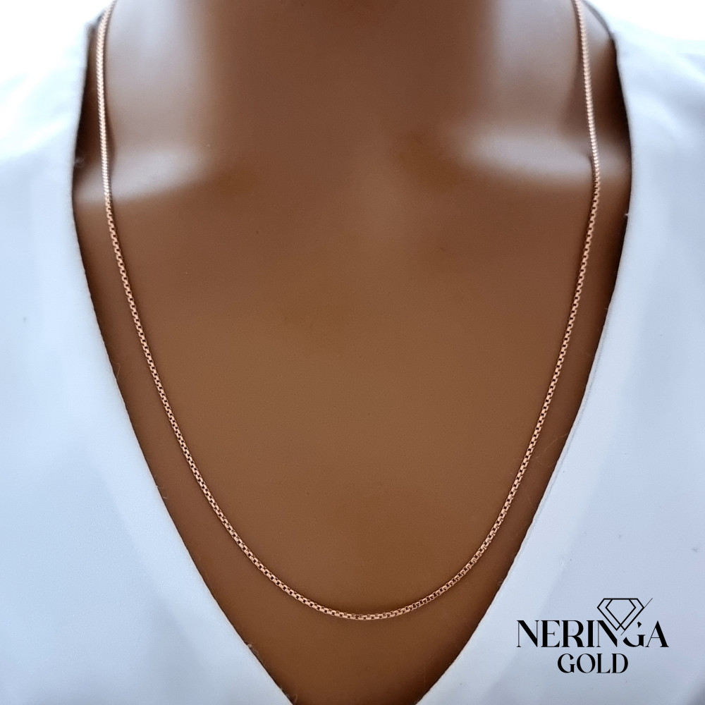 Rose gold chain #70117