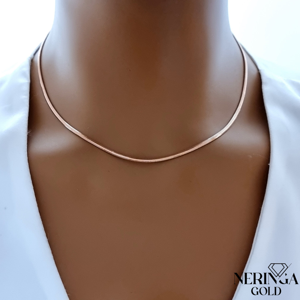Rose gold chain #70124