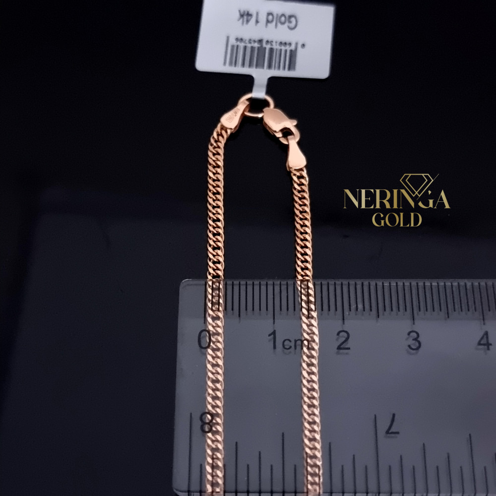 Rose gold chain #70115