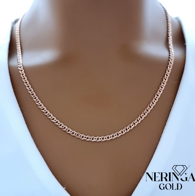 Rose gold chain #70131