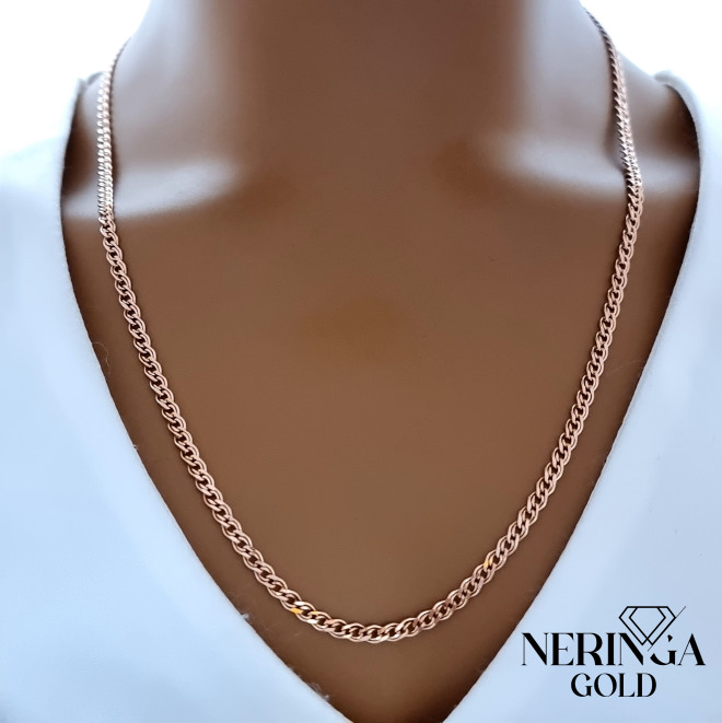 Rose gold chain #70130