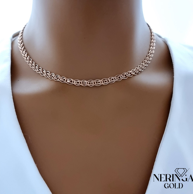 Rose gold chain #70136