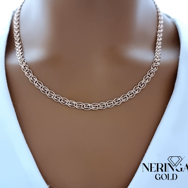 Rose gold chain #70137