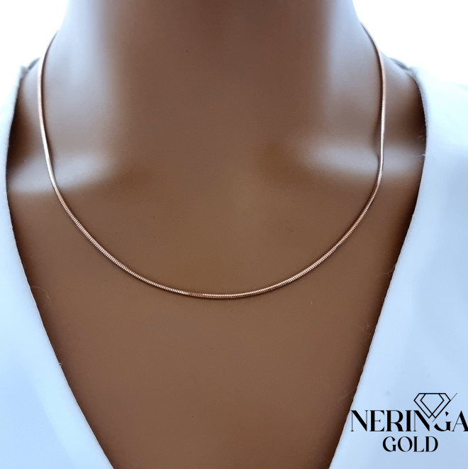 Rose gold chain #70139
