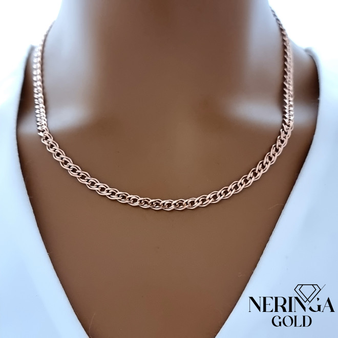 Rose gold chain #70142