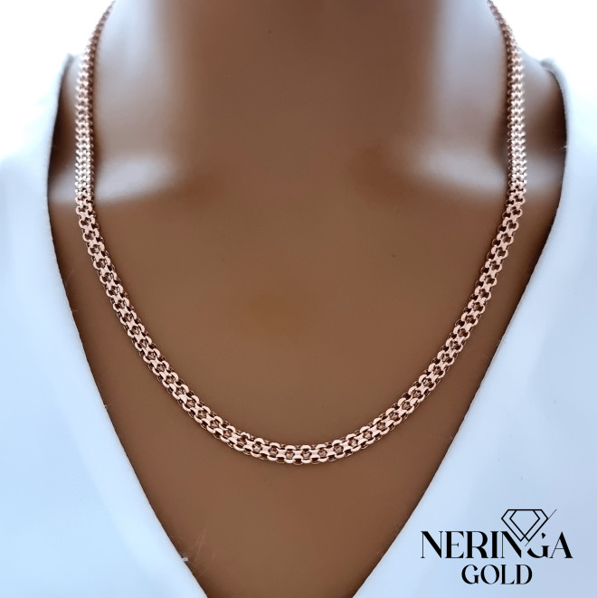 Rose gold chain #70141