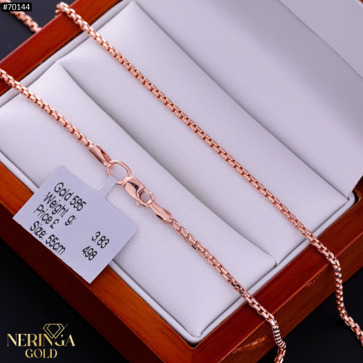 Rose gold chain #70144