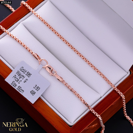Rose gold chain #70144