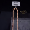 Rose gold full-bodied necklace #70214