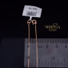 Rose gold full-bodied necklace #70217