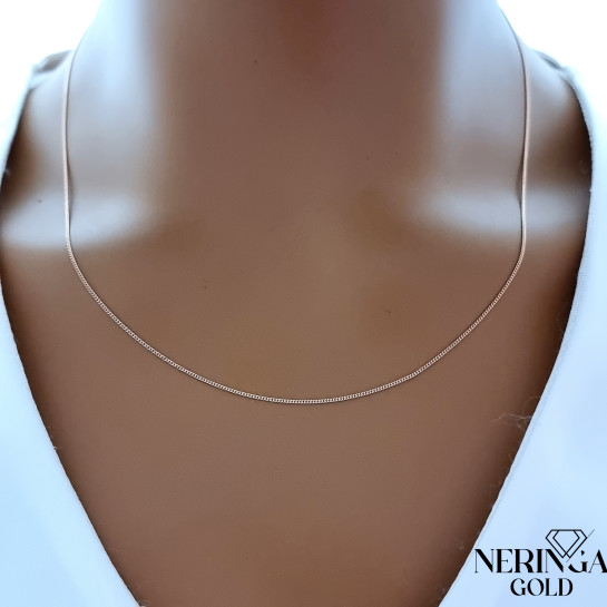 Rose gold full-bodied necklace #70217