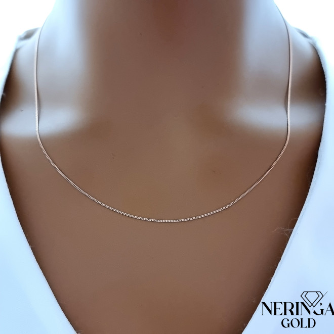 Rose gold full-bodied necklace #70217