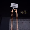 Rose gold full-bodied necklace #70212