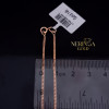 Rose gold full-bodied necklace #70225