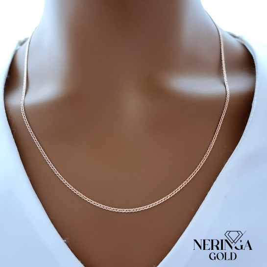 Rose gold full-bodied necklace #70224