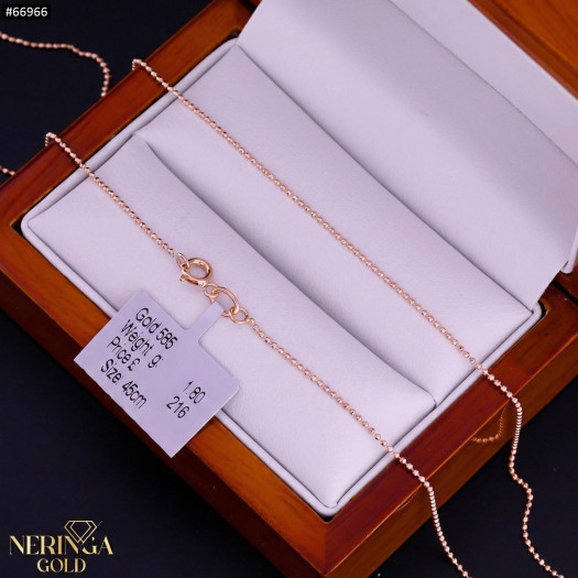 Rose gold chain #66966