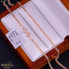 Rose gold chain #67001