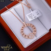 Rose gold necklace set #66583