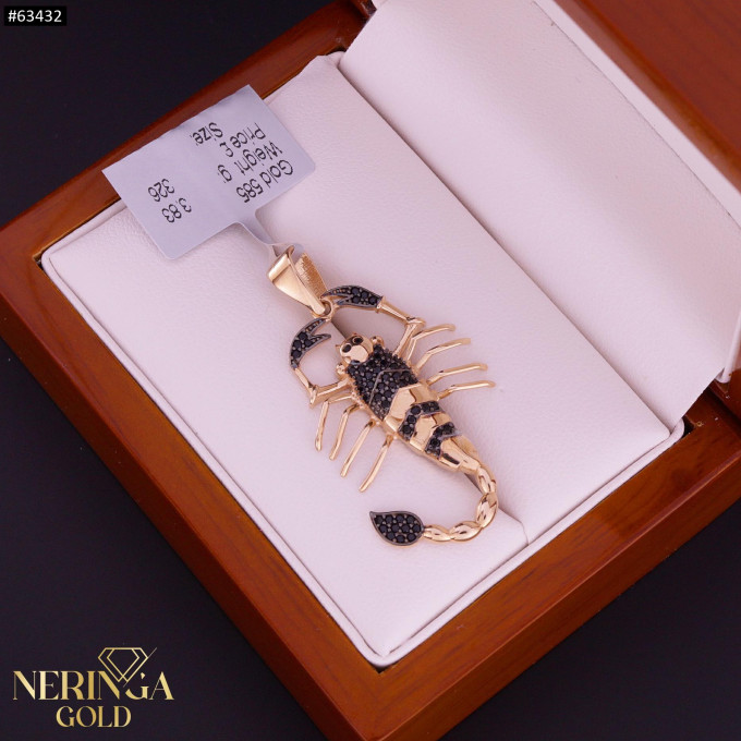 Rose gold zodiac sign pendant #63432 Rose gold zodiac sign pendant #63432