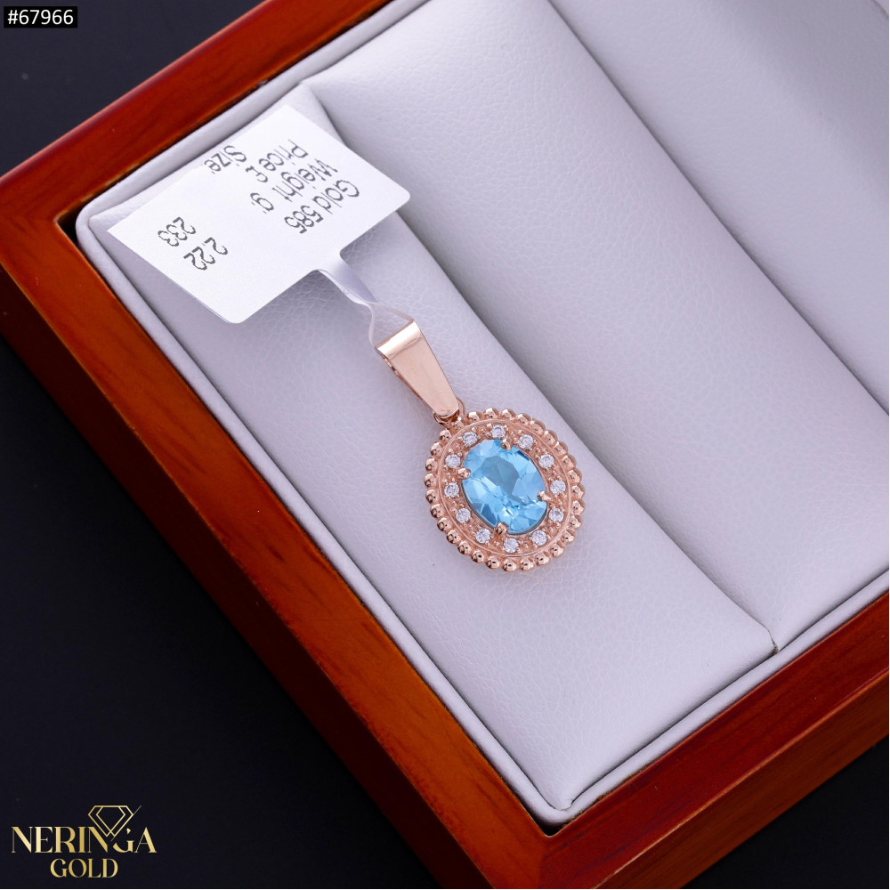 Rose gold pendant #67966