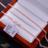 Rose gold chain #68184