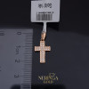 Rose gold cross pendant #69294