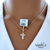 Rose gold cross pendant #69294