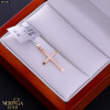 Rose gold cross pendant #69282