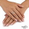 Rose gold women's ring #67739