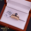Rose gold women's ring #61022 Rose gold women's ring #61022