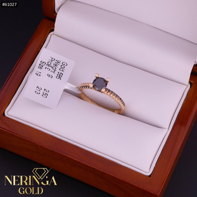 Rose gold women's ring #61027 Rose gold women's ring #61027