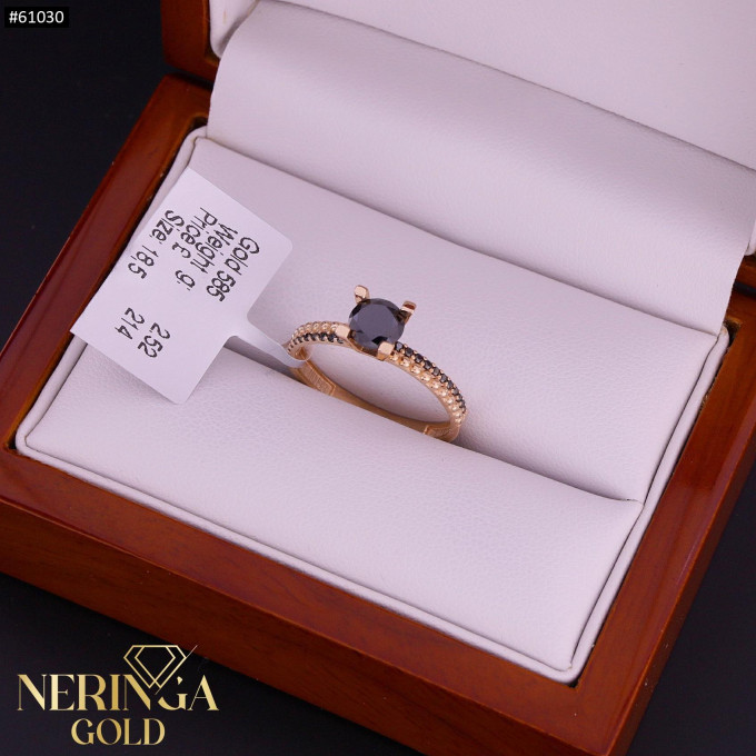Rose gold women's ring #61030 Rose gold women's ring #61030