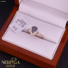 Rose gold women's ring #61033