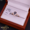 Rose gold women's ring #61034