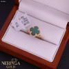 Rose gold women's ring #61039