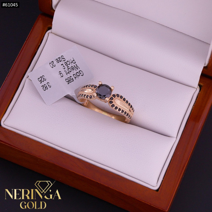Rose gold women's ring #61045 Rose gold women's ring #61045