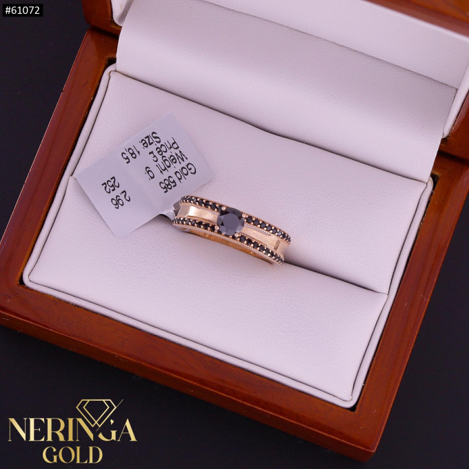 Rose gold women's ring #61072 Rose gold women's ring #61072