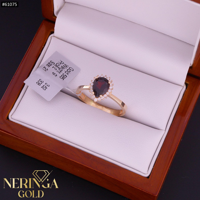 Rose gold women's ring #61075 Rose gold women's ring #61075