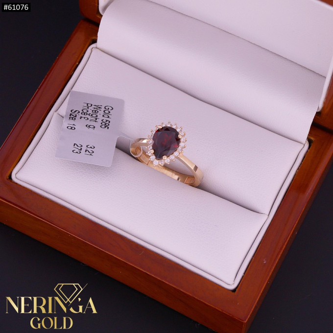 Rose gold women's ring #61076 Rose gold women's ring #61076
