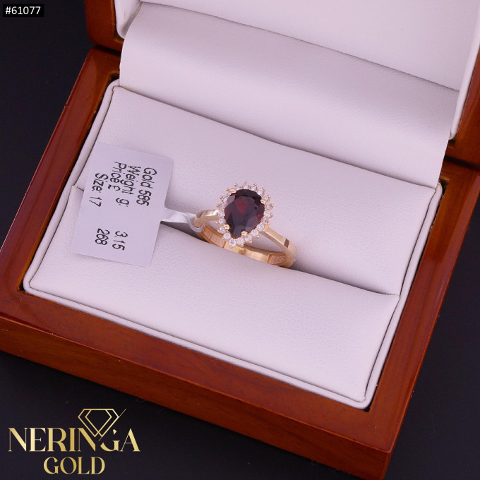 Rose gold women's ring #61077 Rose gold women's ring #61077