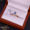 Rose gold women's ring #61083