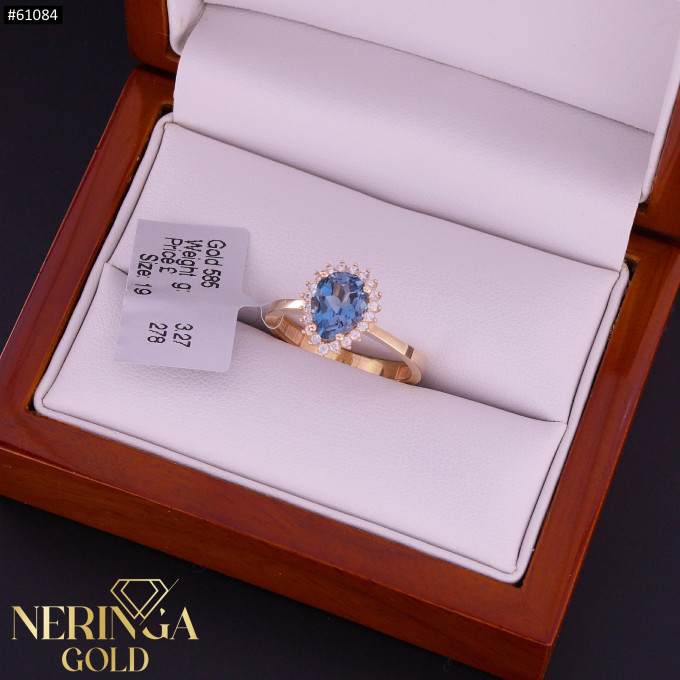 Rose gold women's ring #61084 Rose gold women's ring #61084
