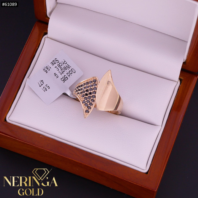 Rose gold women's ring #61089 Rose gold women's ring #61089